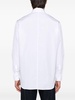 motif-embroidered poplin shirt