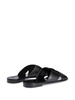 Flavio crossed-leather sandals