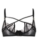 Black Foxie Underwired Lace Bra