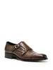 Elkan leather monk shoes