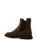 waxed suede Chelsea boots