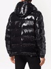 high-shine padded jacket