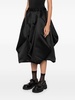 panelled midi skirt