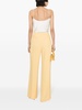 high-waist palazzo trousers  