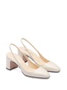 calf-leather slingback pumps