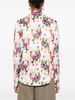 floral-print shirt