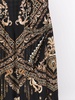 Duomo Dynasty-print silk wide-leg trousers