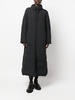 reversible A-line oversized coat