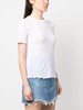 lettuce-hem short-sleeve T-shirt