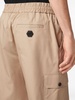 toggle-fastened cargo shorts