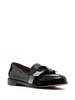 24mm bow-detail leather loafers