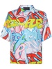 Bombing Graffiti silk shirt