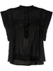 Leaza pleated blouse