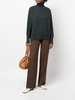 roll-neck knit jumper