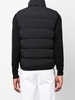 zip-up padded gilet 