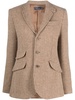 interwoven bird's eye blazer