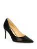 85mm leather pumps