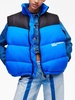 logo-print padded-design gilet