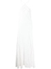 White Santana Halterneck Dress