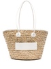 medium Straw Basket shoulder bag