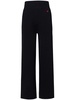 Chalet wide-leg knit ski trousers