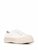 Pablo leather flatform sneakers