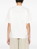 ruched detail cotton T-shirt