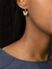 diamond wing earrings