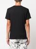 cut-out plissé cotton T-shirt