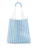 Bianca Colori striped tote bag