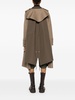 panelled-design trench coat