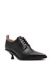 longwing brogues with sculpted heel