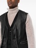 V-neck layered gilet