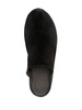 slip-on calf-leather slides  