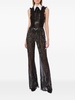 sequin-embellished trousers