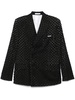 hole-punched blazer