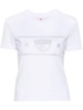 studded-logo cotton T-shirt