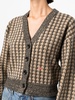 merino-wool knit cardigan