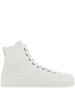 suede high-top sneakers