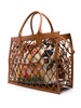 x Louis Barthélemy interwoven leather tote bag