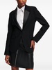 slit-sleeve tailored blazer