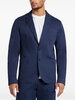 single-breasted cotton-blend blazer