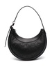 Moonogram leather shoulder bag