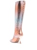 Markle 90mm metallic knee boots