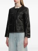 cropped leather jacket