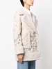 embroidered-paisley shearling coat