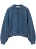 Alexander Wang Essential Terry Crew Sweatshirt Clothing