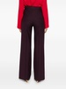 mid-rise straight-leg trousers