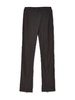 ribbed straight-leg trousers 