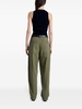 mid-rise cotton cargo pants